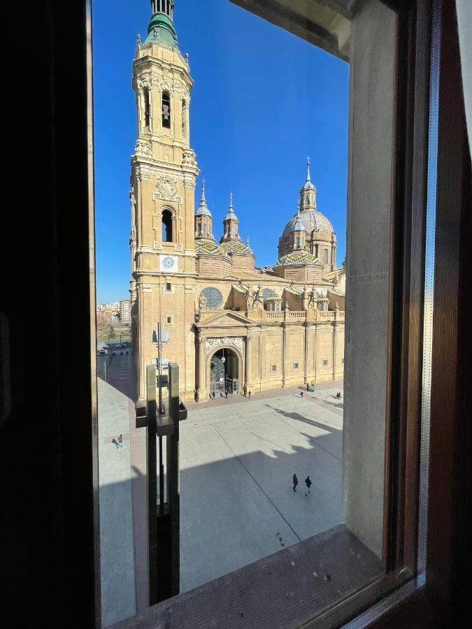 萨拉戈萨Vtz El Balcon A La Basilica II - Vistas Inmejorables A La Basilica Del Pilar!公寓 外观 照片
